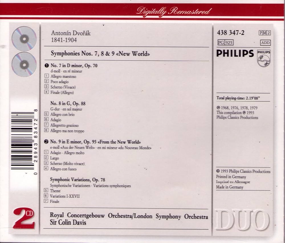 その他 Symphonies Nos. 7 &amp; 8 [DVD] qqffhab SYMPHONIES NOS. 7 & 8 (BLURAY: Amazon.ca: Music